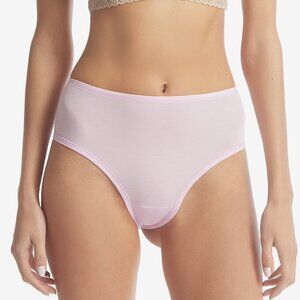25$ Hanky Panky Playstretch High Rise Thong Meadowsweet Women's Size M Pink